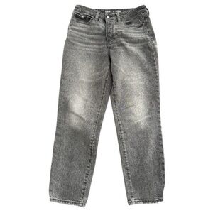 Old Navy OG Straight Leg High Rise Jeans in Gray